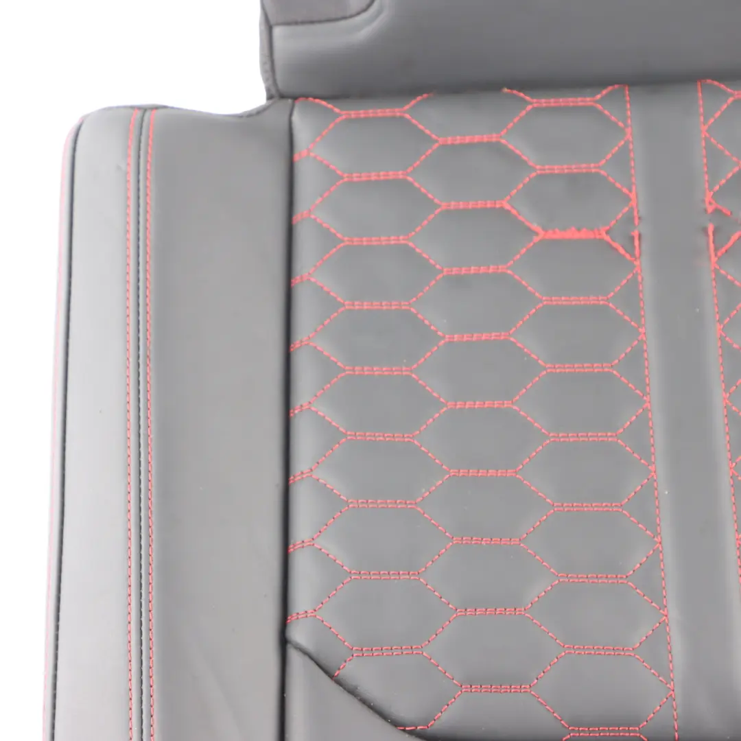 Audi RSQ3 F3 Seat Bench Couch Rear Interior Leather Black Red Right O/S