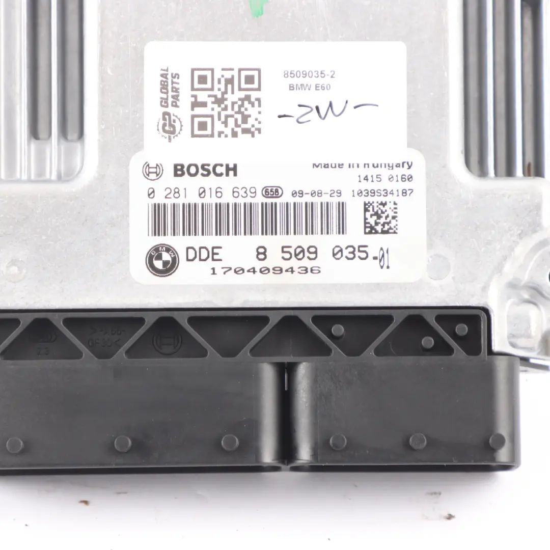 BMW E60 LCI 530d X5 E70 3.0d M57N2 235HP Engine ECU KIT DDE 8509035 CAS3 + Key