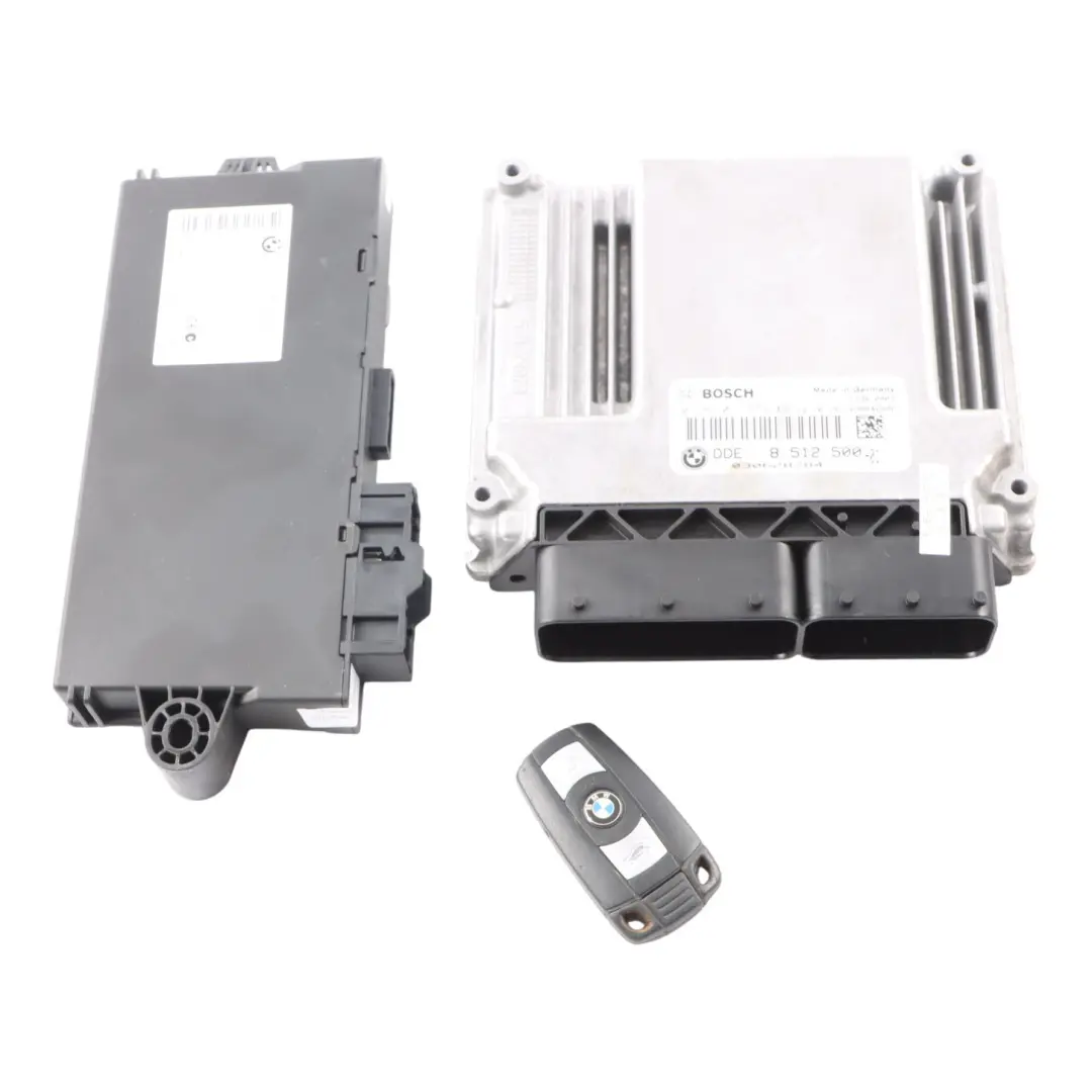 BMW E81 E82 E87 LCI E88 123d Engine N47S ECU Kit DDE 8512500 CAS3 + Keys Manual
