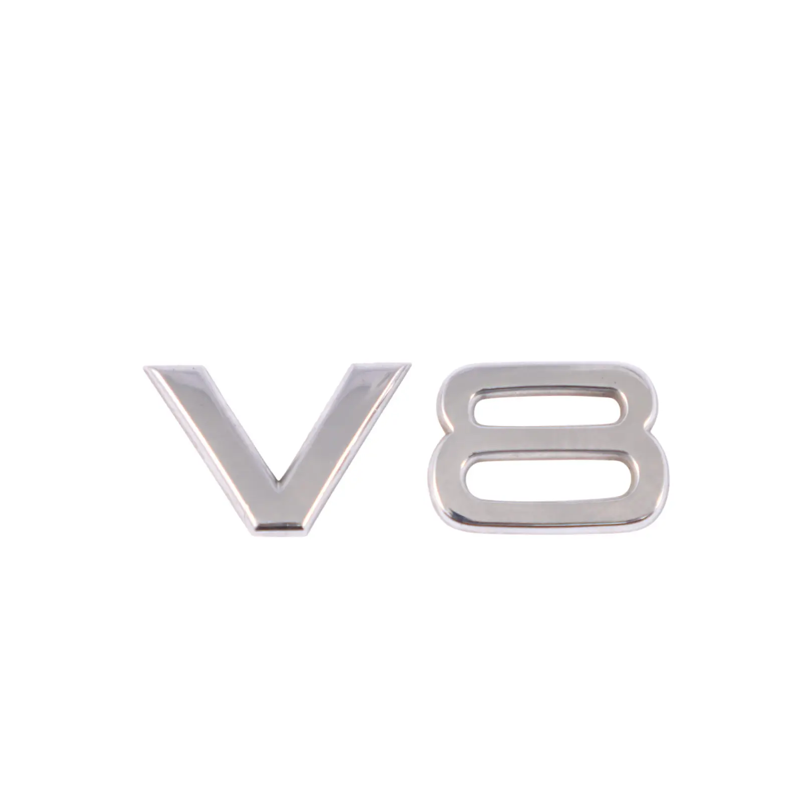 Audi A4 RS4 B8 A5 S5 8T V8 Side Wing Fender Emblem Badge Chrome 8E0853601B