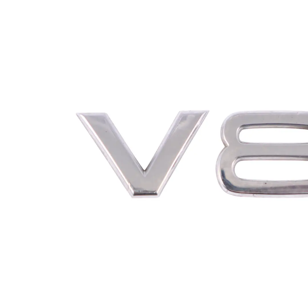 Audi A4 RS4 B8 A5 S5 8T V8 Side Wing Fender Emblem Badge Chrome 8E0853601B