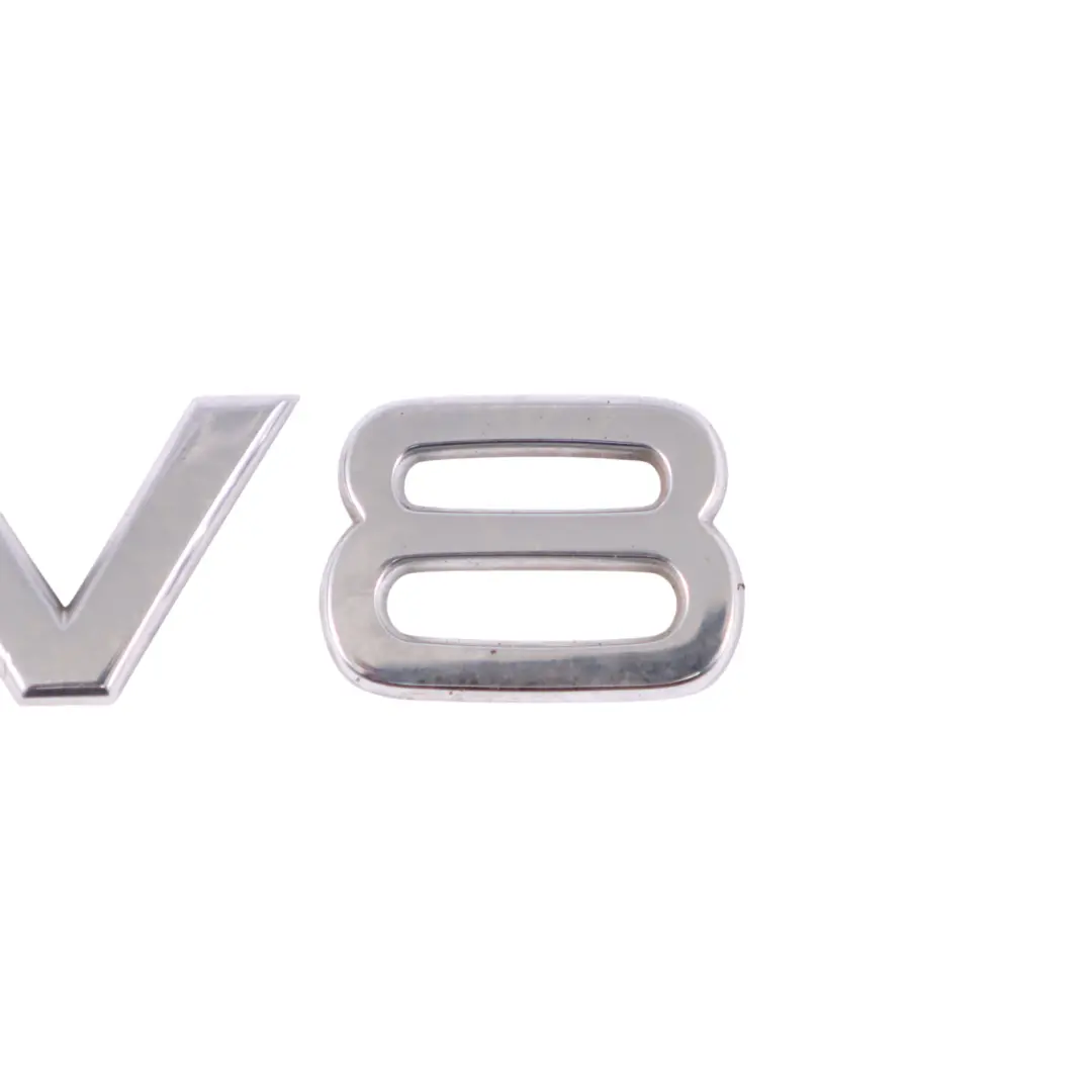 Audi A4 RS4 B8 A5 S5 8T V8 Side Wing Fender Emblem Badge Chrome 8E0853601B