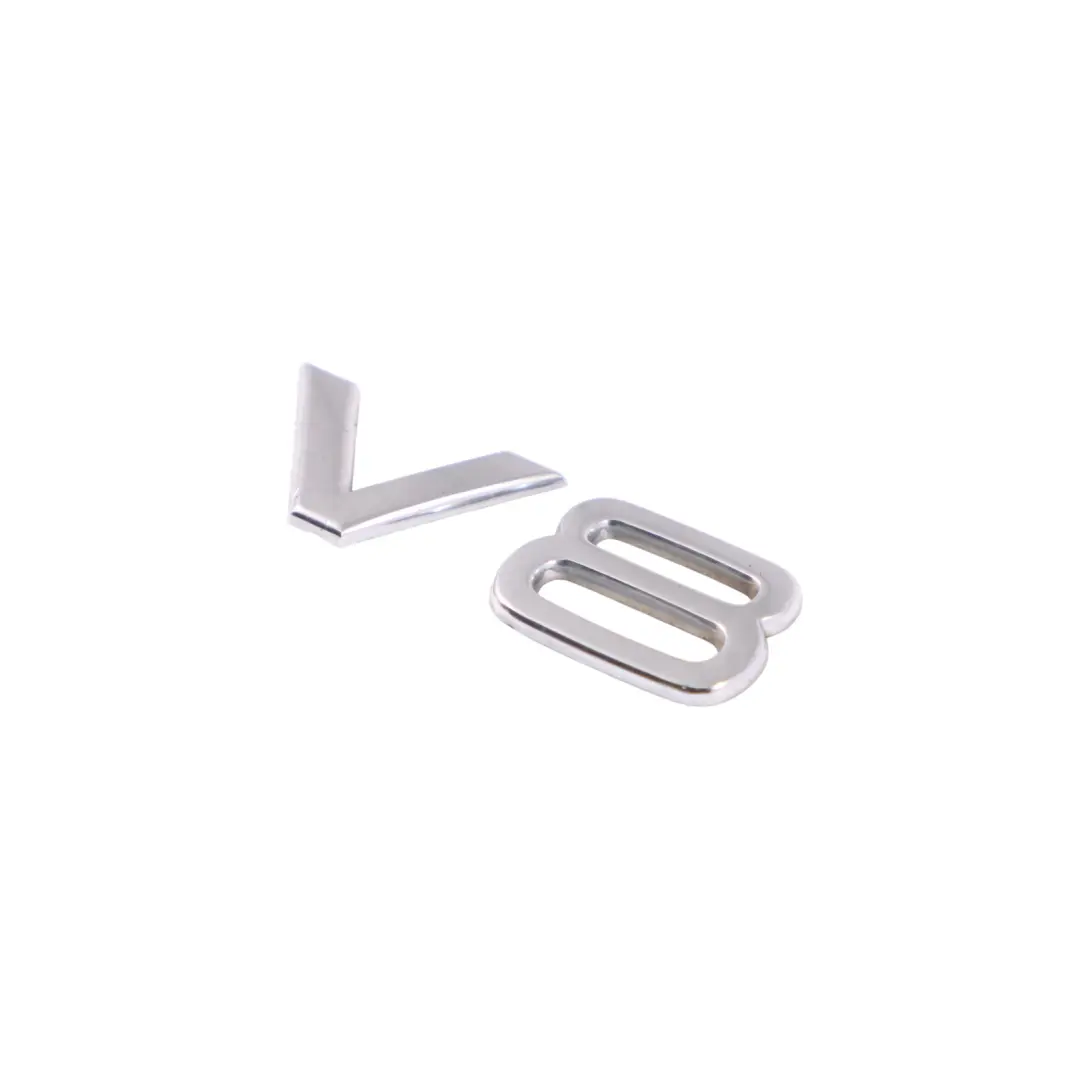 Audi A4 RS4 B8 A5 S5 8T V8 Side Wing Fender Emblem Badge Chrome 8E0853601B