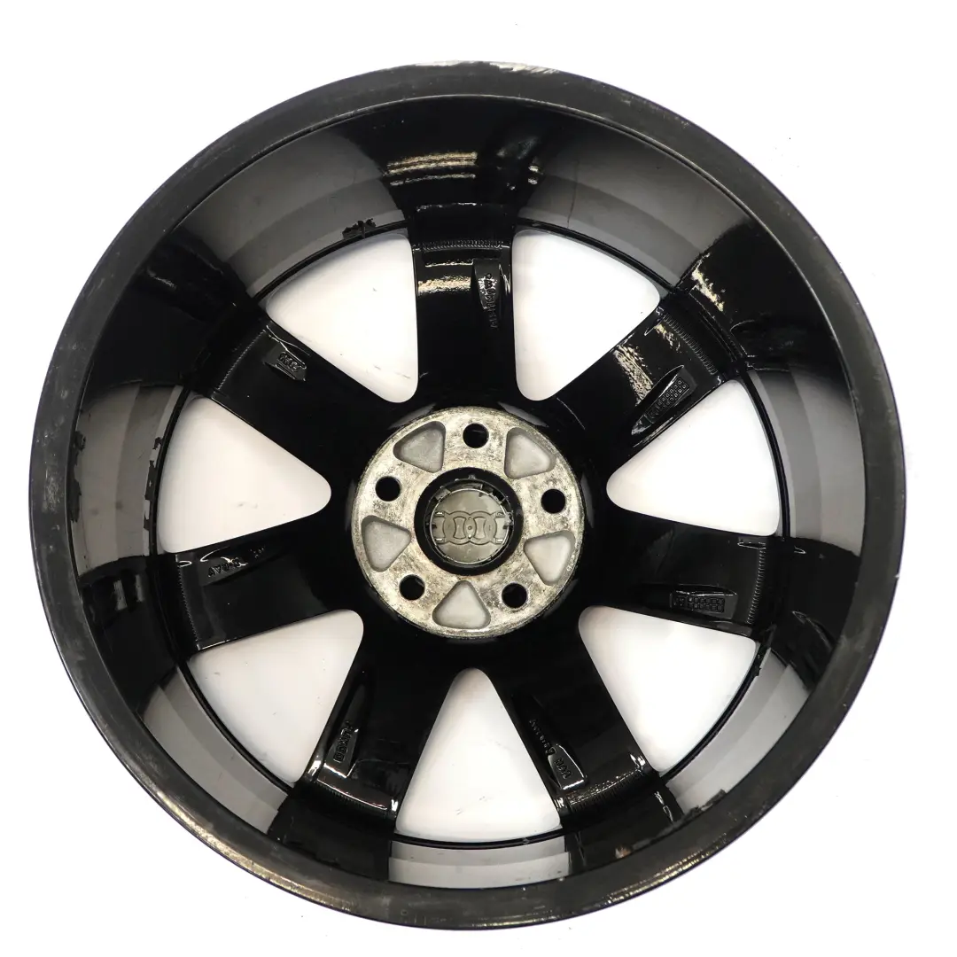 Audi TT Mk2 8J Black Alloy Wheel Rim 18" ET:52 9J 7-Spoke 8J0601025AC