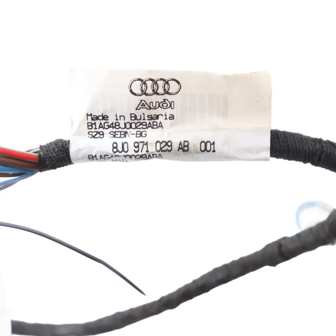 Audi TT Mk2 8J Door Wiring Harness Loom Cable Driver's Side 8J0971029AB