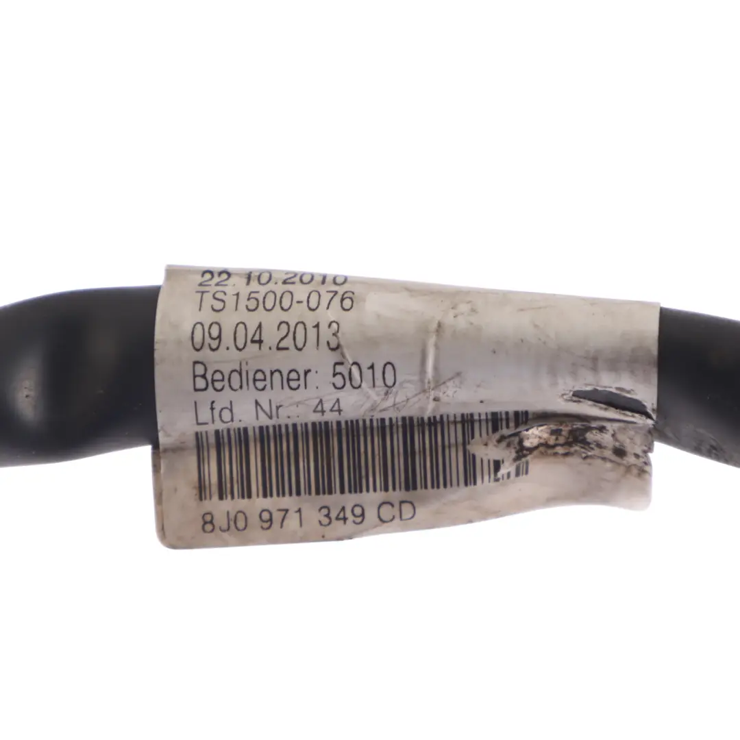 Audi TT 8J Mazo de cables del alternador principal del 8J0971349CD