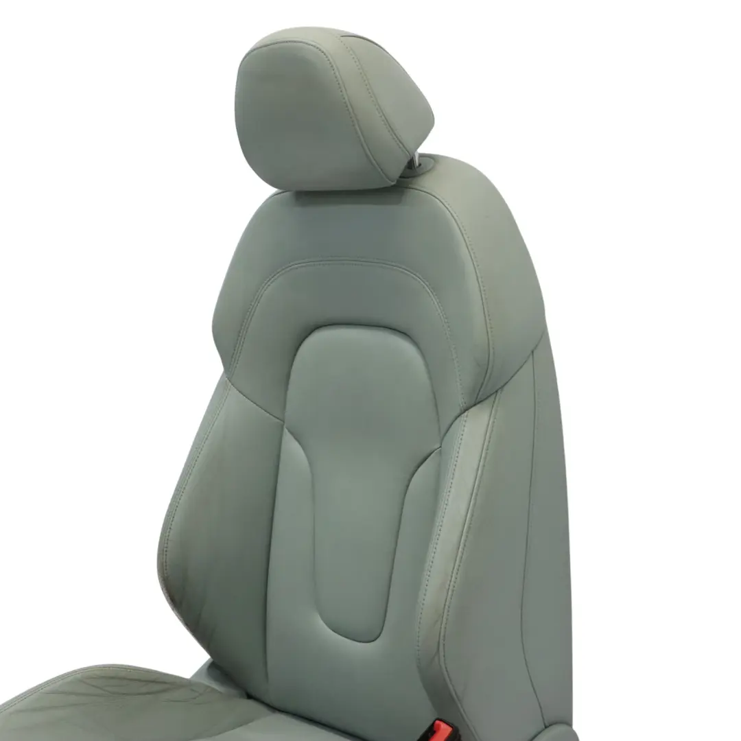 Audi TT 8J Coupe Sport Seat Front Right O/S Feinnappa Leather Ice Blue