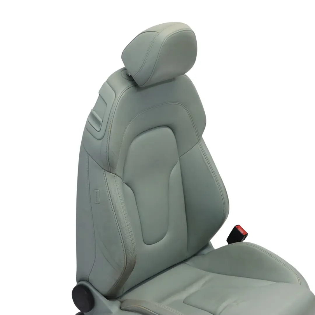 Audi TT 8J Coupe Sport Seat Front Right O/S Feinnappa Leather Ice Blue