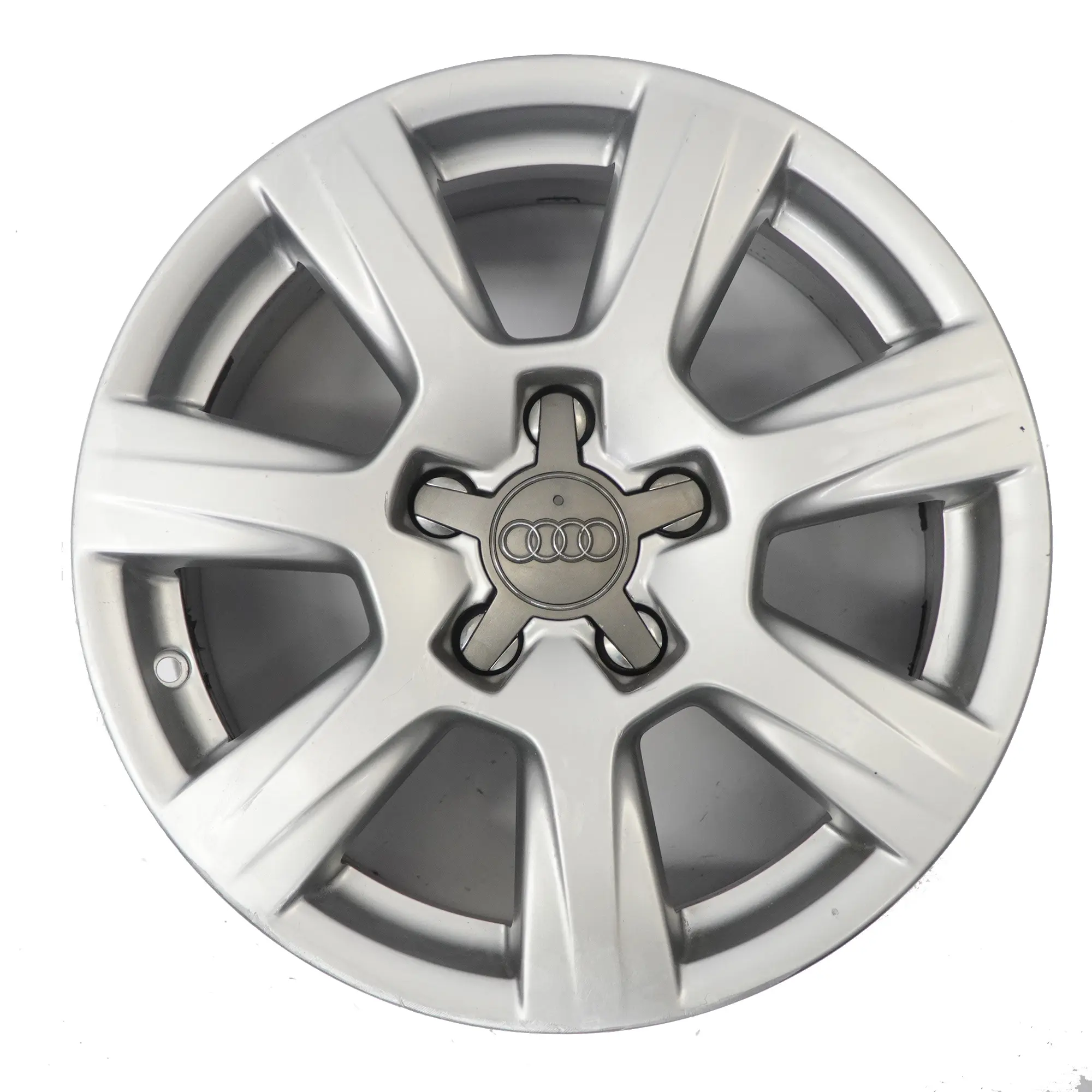 Audi A4 B8 8K Silver Wheel Alloy Rim 16" ET:45 7,5J 7-Spoke 8K0601025A