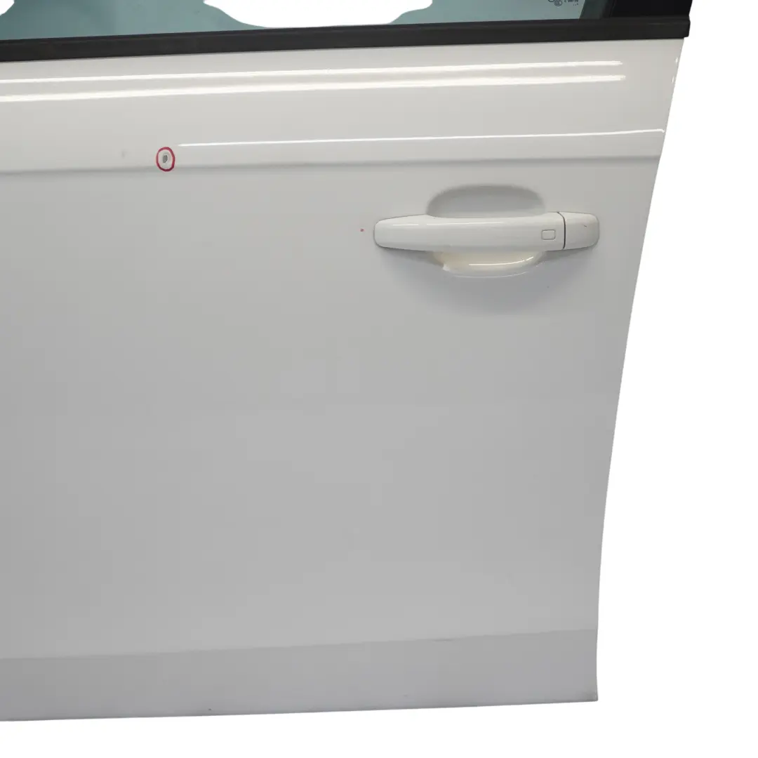 Audi A4 B8 Front Door Left N/S Door Shell Covering Panel Ibis White - Y9C