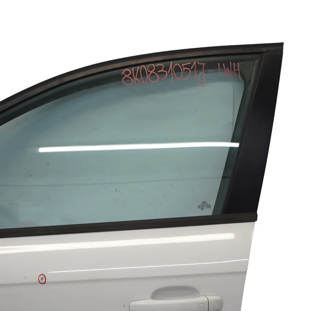 Audi A4 B8 Front Door Left N/S Door Shell Covering Panel Ibis White - Y9C