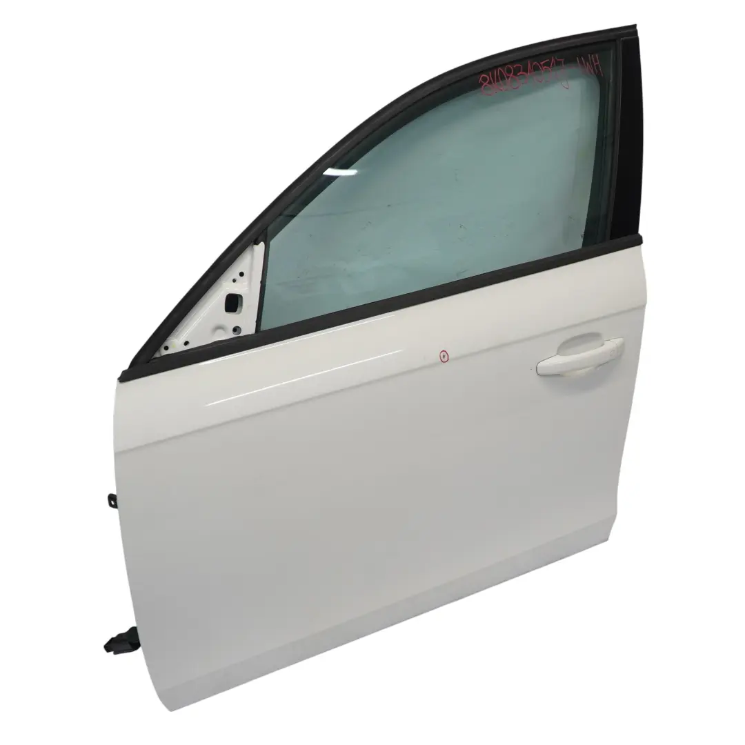 Audi A4 B8 Front Door Left N/S Door Shell Covering Panel Ibis White - Y9C