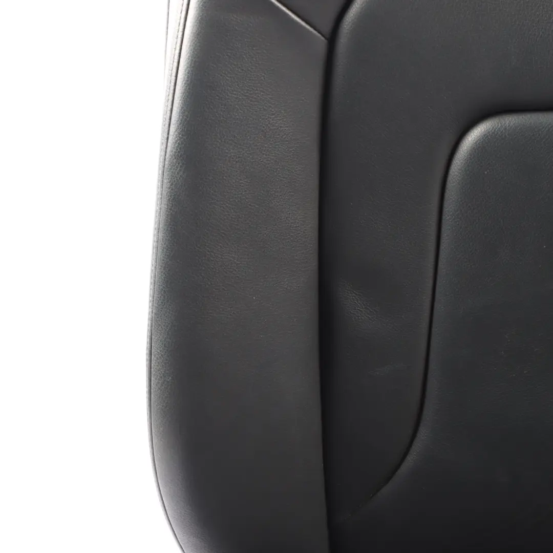 Audi A4 B8 Asiento Delantero Izquierdo Interior Cuero Negro