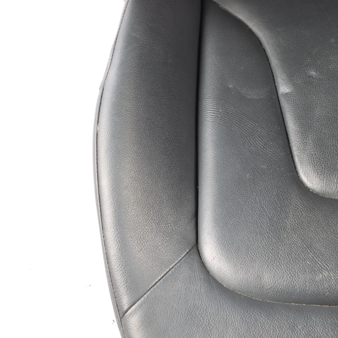 Audi A4 B8 Asiento Delantero Izquierdo Interior Cuero Negro