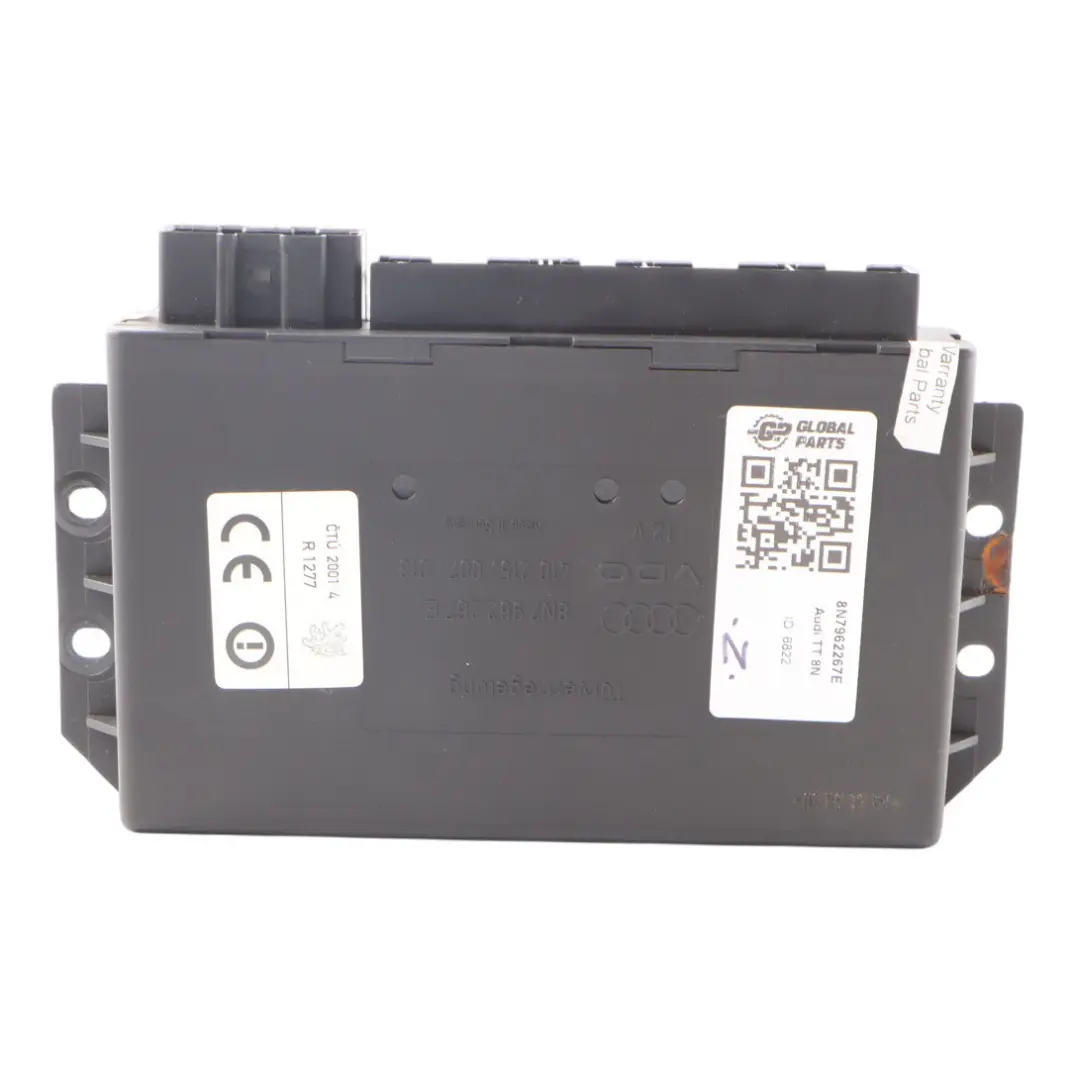 Audi TT 8N Convertible Comfort Control Module CCM Unit ECU 8N7962267E