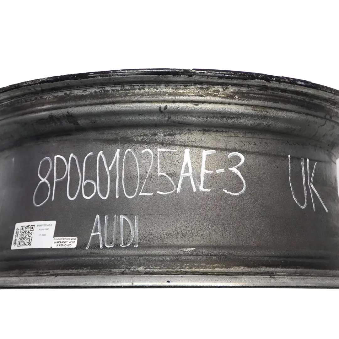 Audi A3 8P Black Wheel Alloy Rim BBS 18" 7,5J ET:54 8P0601025AE