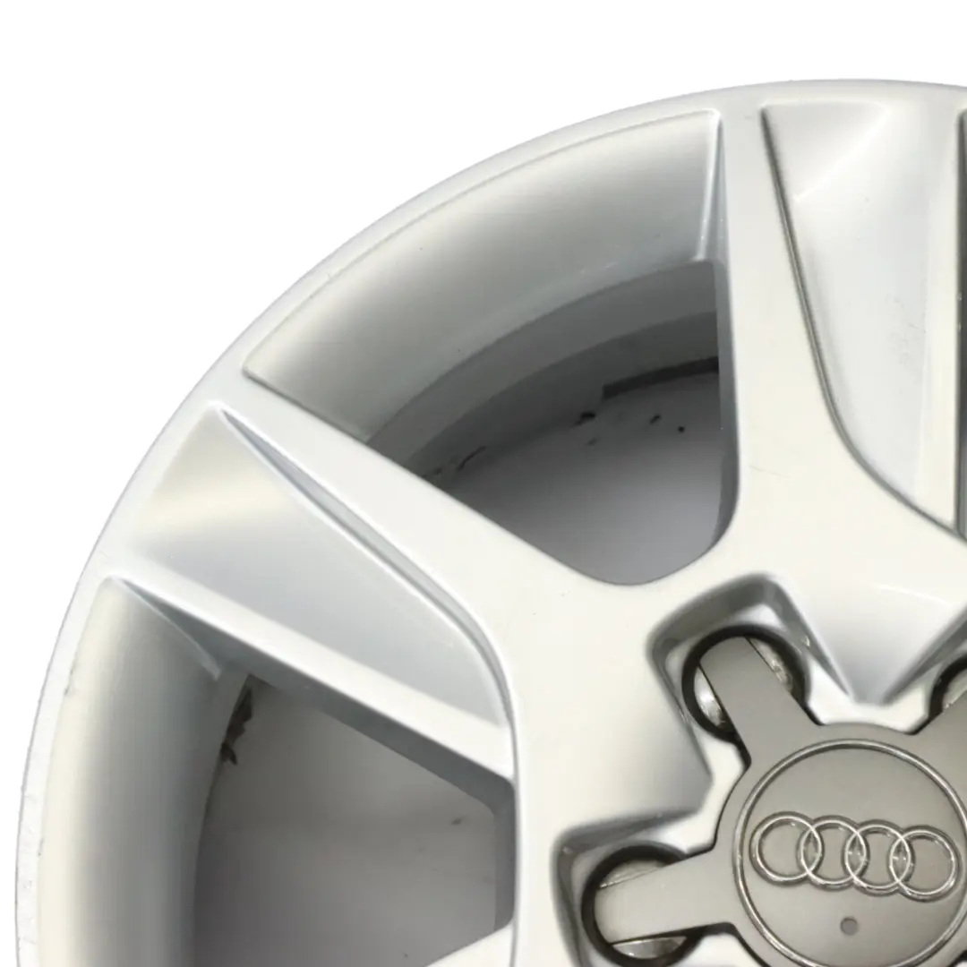 Audi A3 8P Silver Wheel Alloy Rim 16" 6,5J ET:50 6-Spoke 8P0601025AN