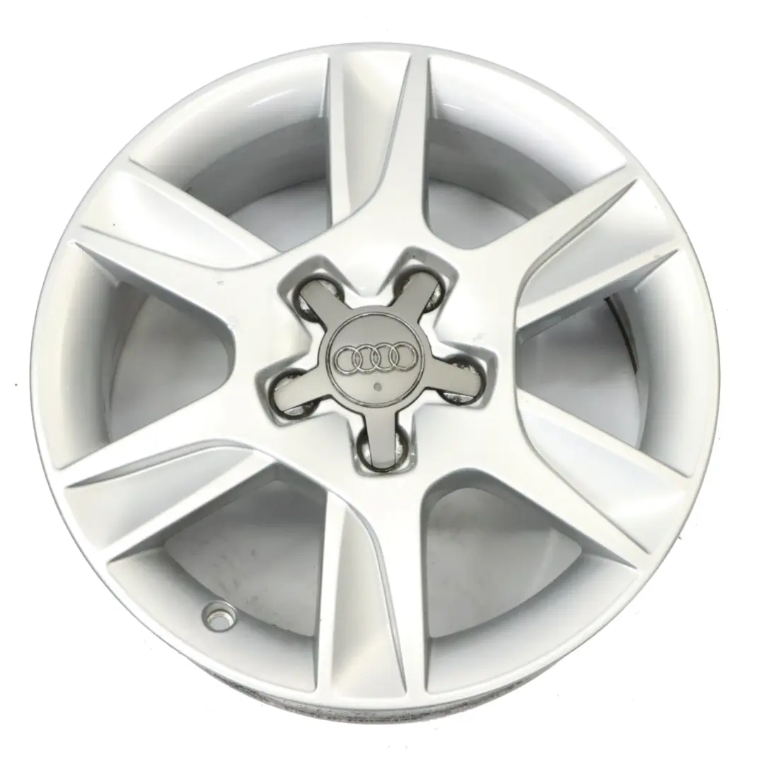 Audi A3 8P Silver Wheel Alloy Rim 16" 6,5J ET:50 6-Spoke 8P0601025AN