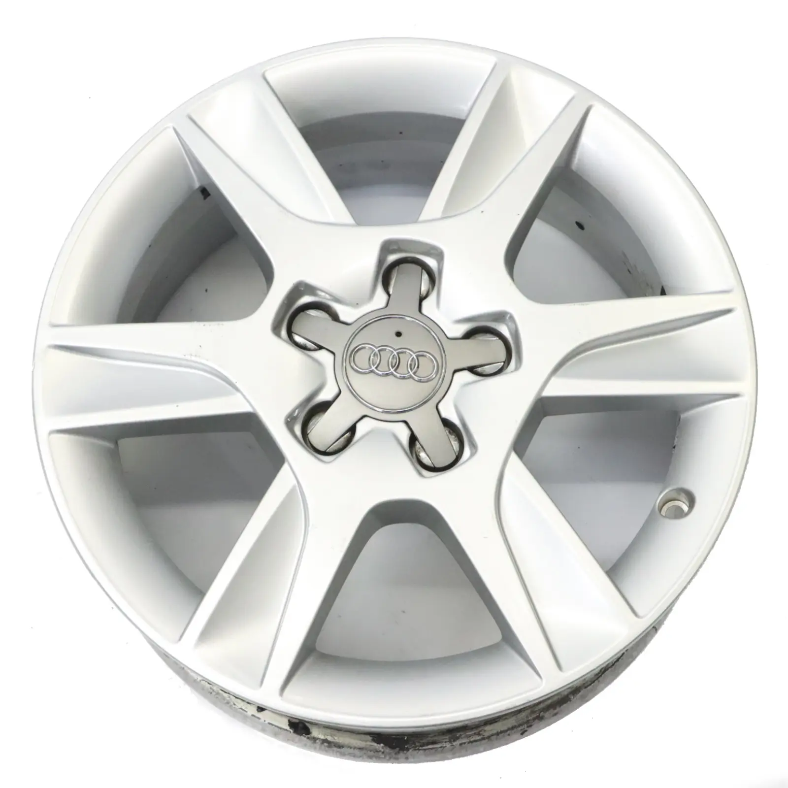 Audi A3 8P Silver Wheel Alloy Rim 16" 6,5J ET:50 6-Spoke 8P0601025AN