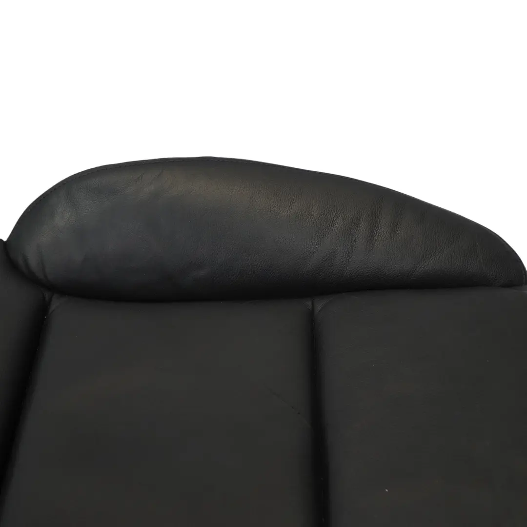 Audi A3 8P Front Seat Cushion Cover Heated Left N/S Black Leather 8P0881406AD