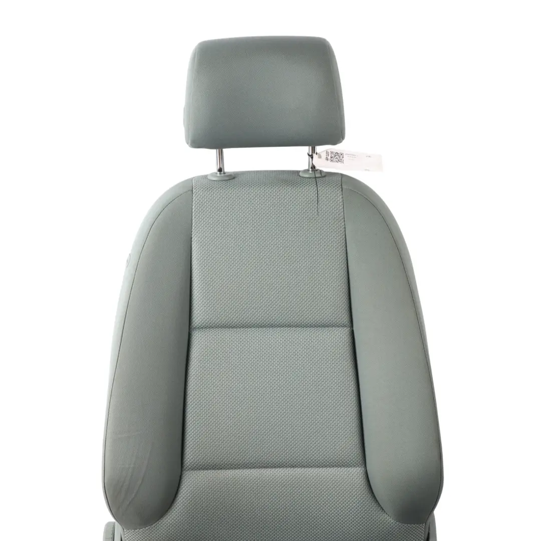 Audi A3 8P Sportback Seat Front Right O/S Interior Cloth Fabric Mineral Grey