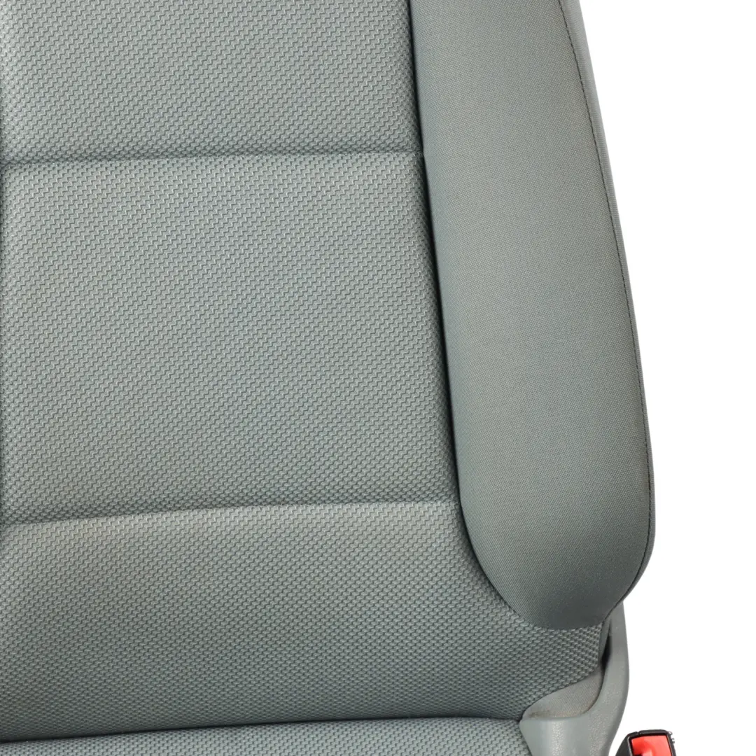 Audi A3 8P Sportback Seat Front Right O/S Interior Cloth Fabric Mineral Grey