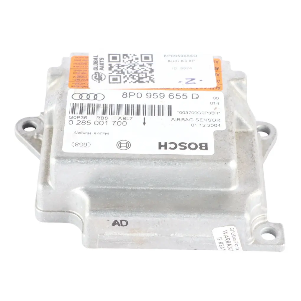 Audi A3 8P Air Module Module Control Unit ECU 8P0959655D 0285001700