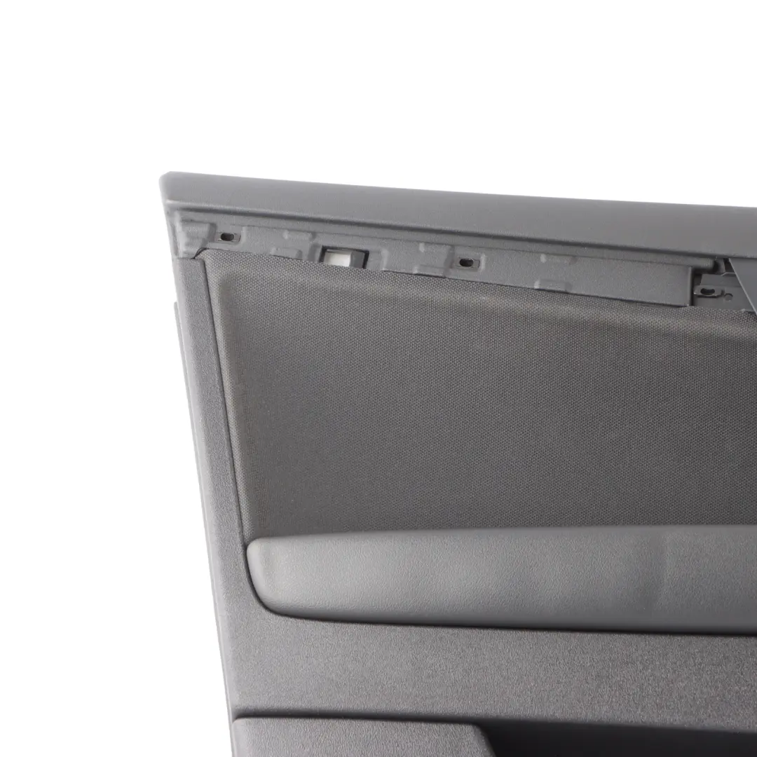 Audi A3 8P Front Left N/S Door Card Lining Trim Panel Black Leather 8P4867103L