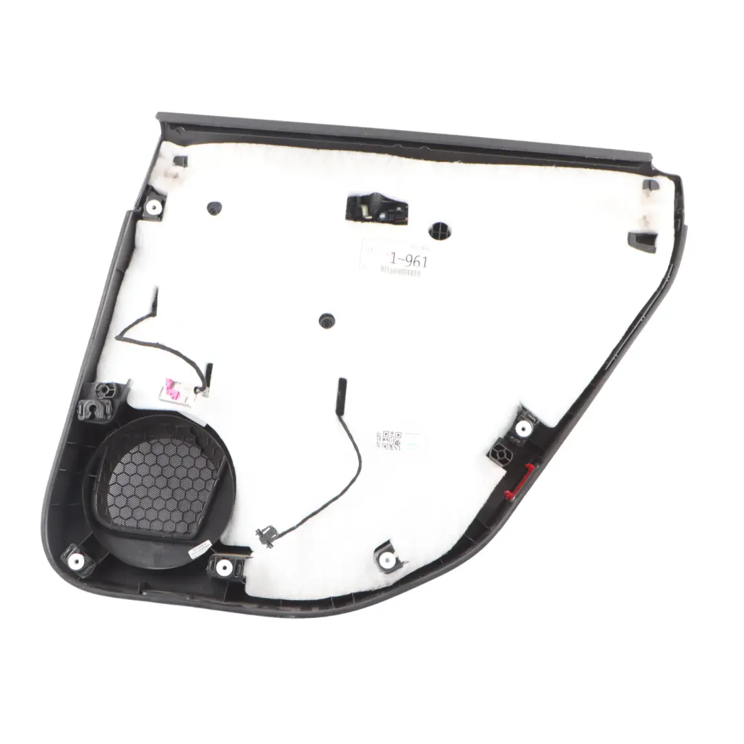 Audi A3 8P Rear Door Card Panel Left N/S Soul Black 8P4867303P