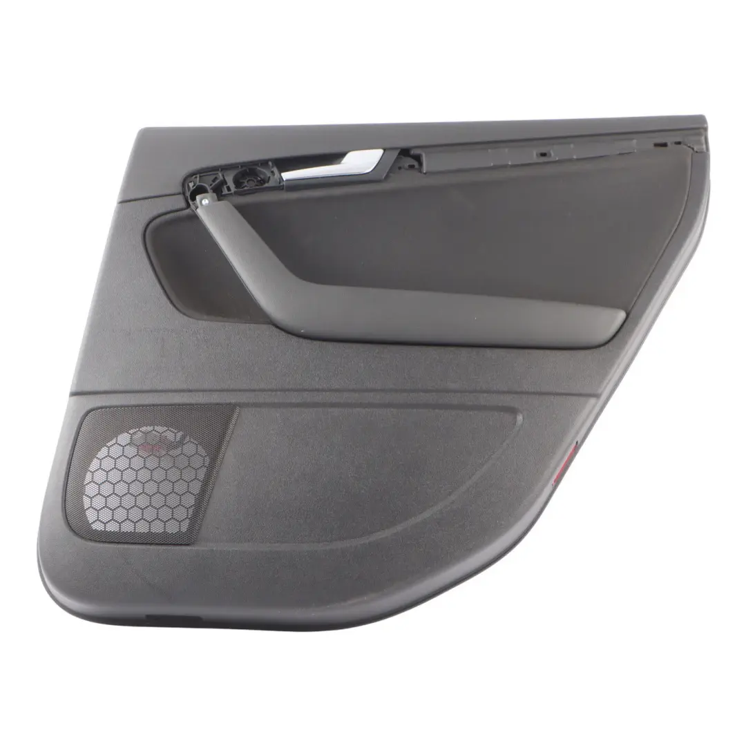 Audi A3 8P Rear Door Card Panel Left N/S Soul Black 8P4867303P