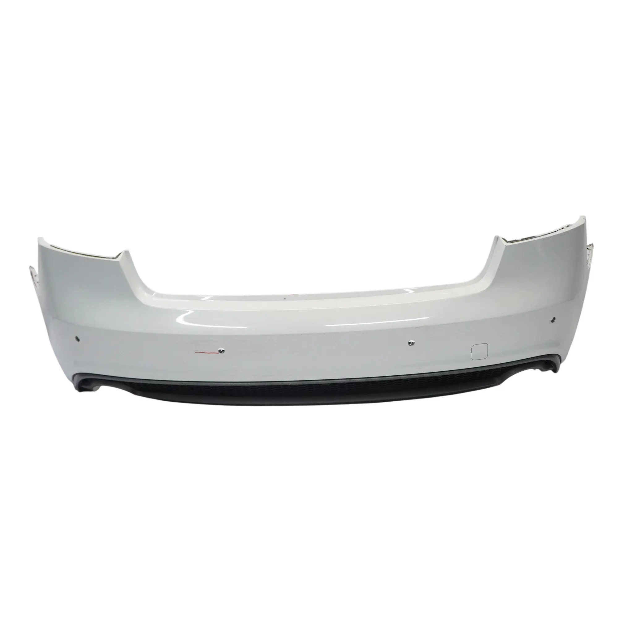 Audi A5 8T Rear Bumper Trim Panel Covering Glacier White Pearl - S9R