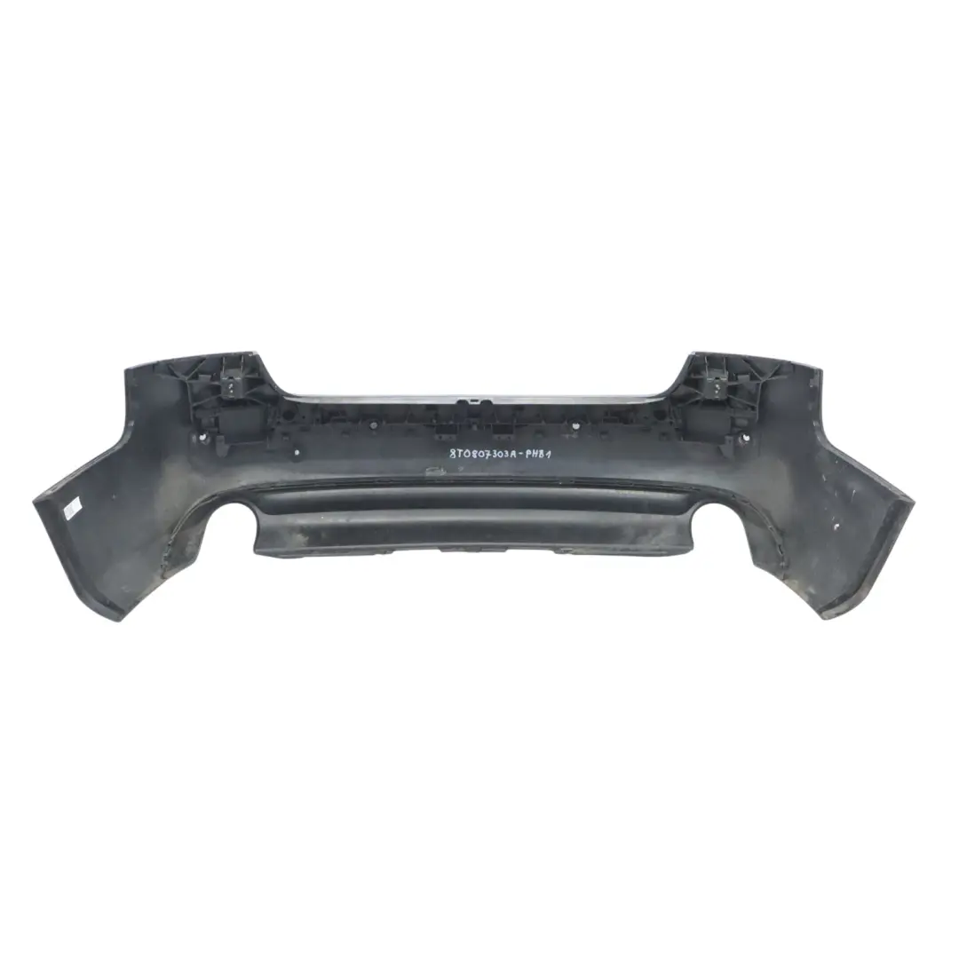 Audi A5 8T Rear Bumper Trim Panel Covering Phantom Black - Z9Y