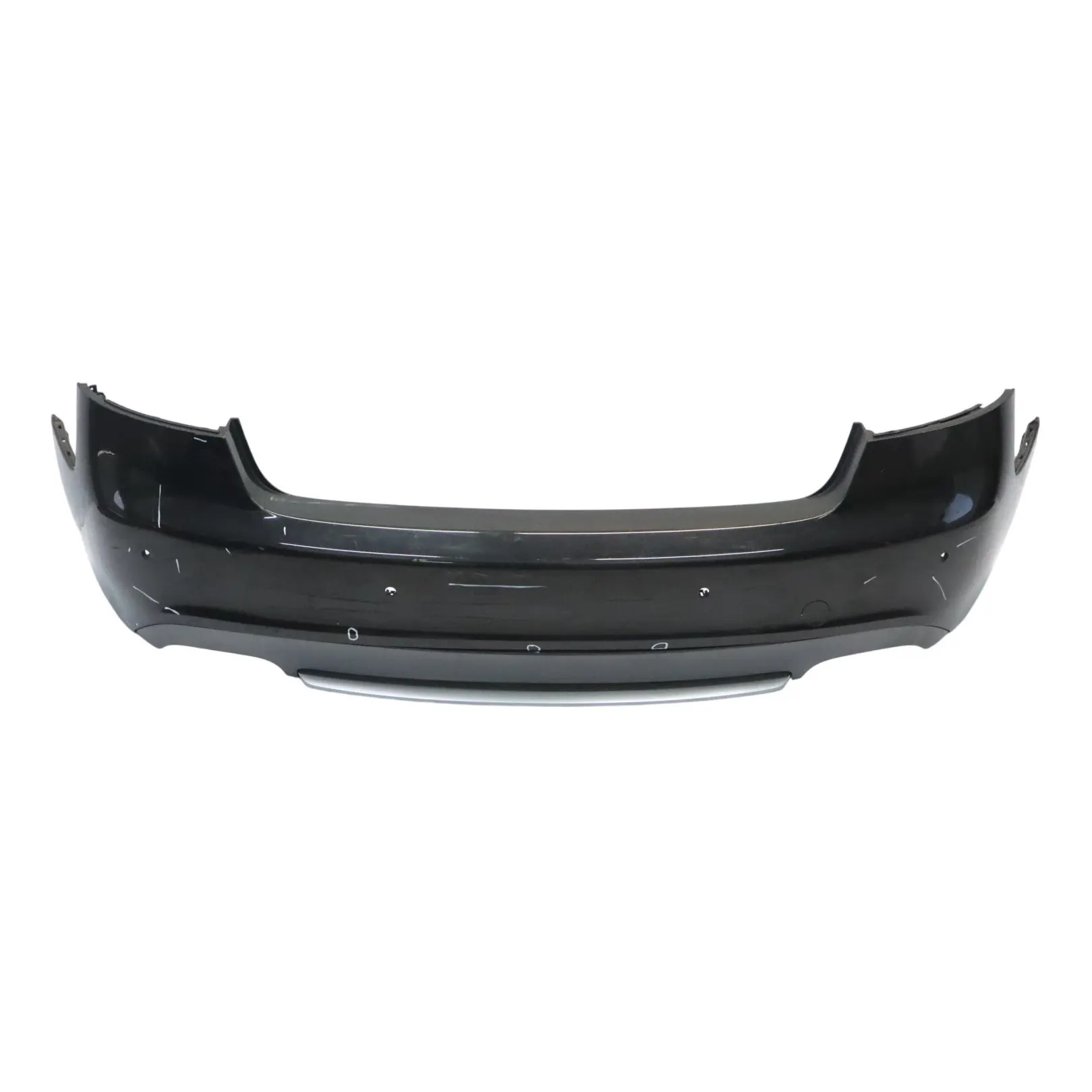 Audi S5 8T Rear Bumper Trim Panel Covering Brilliant Black Metallic - Y9B