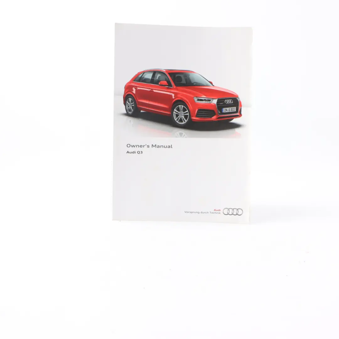 Audi Q3 8U Owner's Handbook Book Booklet Instructions Manual Case 8U0012720AA