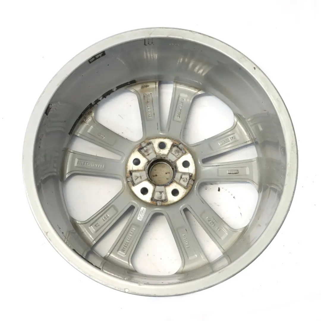 Audi Q3 8U Silver Alloy Wheel Rim 19" ET:36 8,5J Double Star Spoke 8U0601025AD