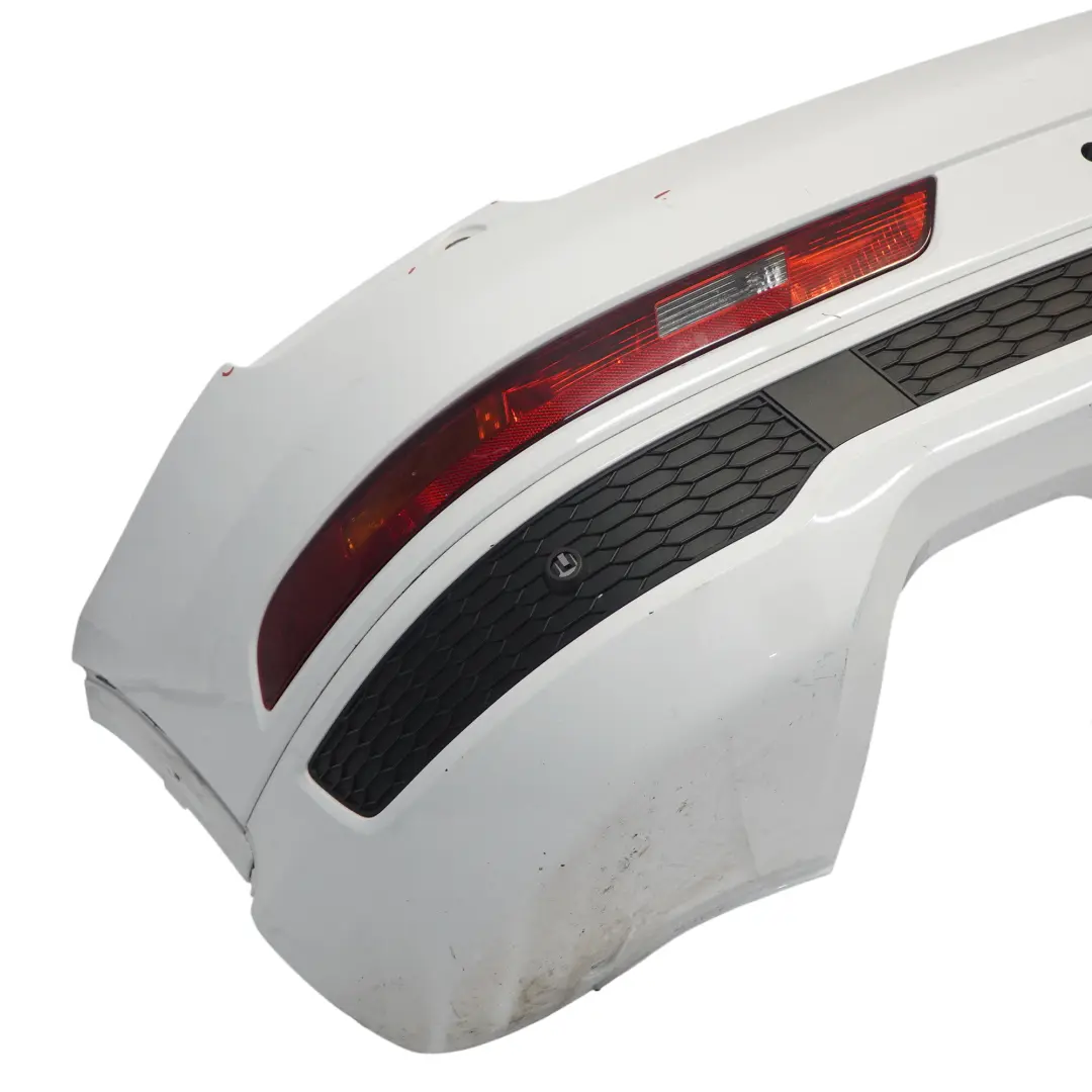 Audi Q3 8U Rear Bumper Covering Trim Panel Glacier White Pearl - S9R