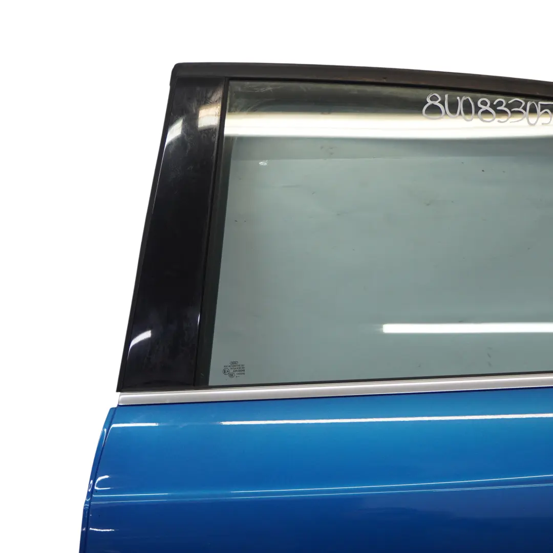 Audi Q3 8U Door Rear Left N/S Covering Panel Hainan Blue Metallic - X5K