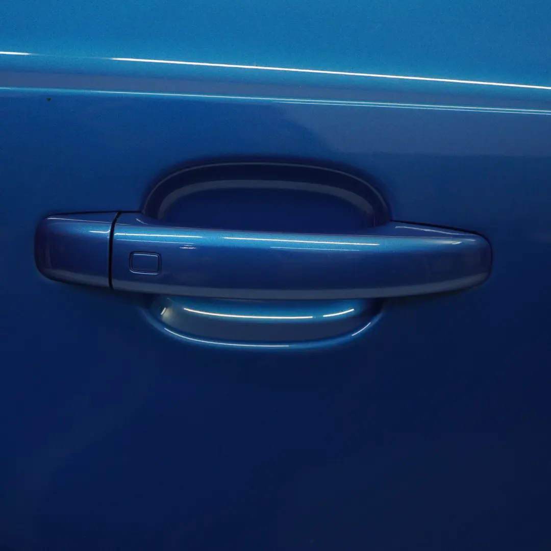 Audi Q3 8U Door Rear Right O/S Covering Panel Hainan Blue Metallic - X5K