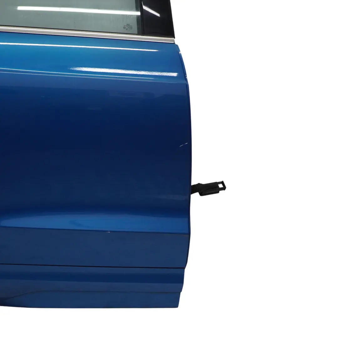 Audi Q3 8U Door Rear Right O/S Covering Panel Hainan Blue Metallic - X5K