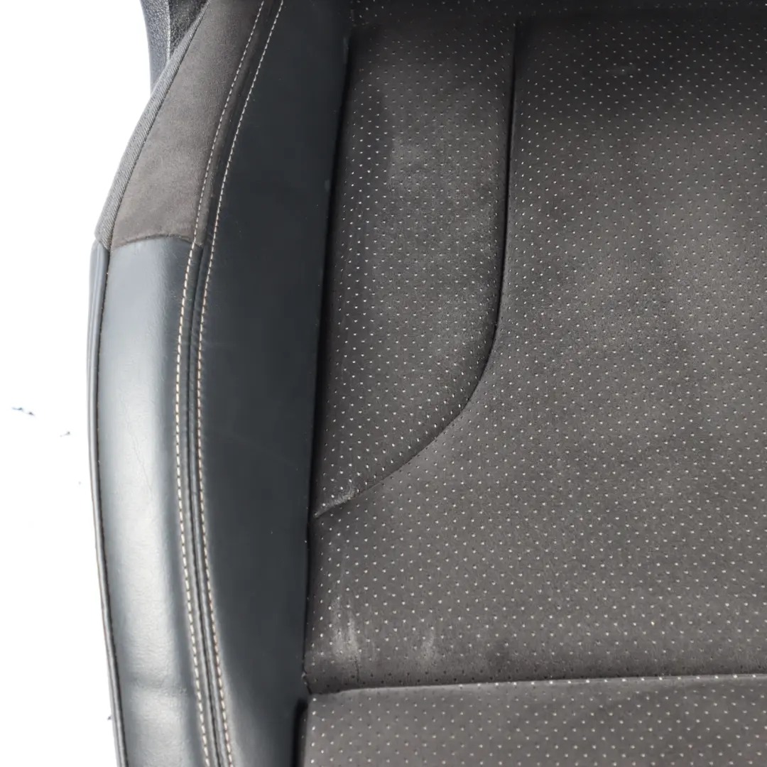 Audi Q3 8U Sport Seat Delantero Izquierdo S-Line Interior Cuero Negro Plata