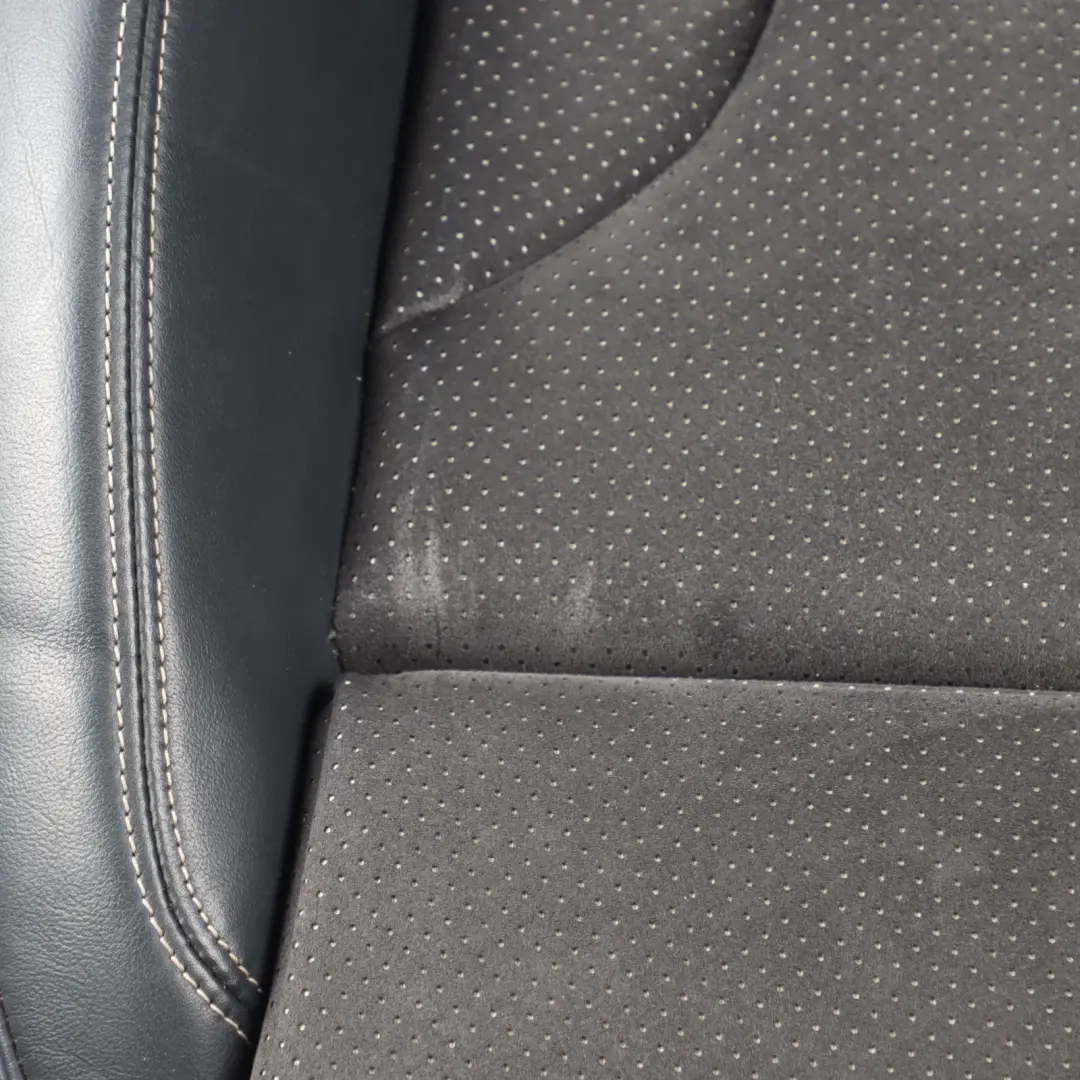 Audi Q3 8U Sport Seat Delantero Izquierdo S-Line Interior Cuero Negro Plata