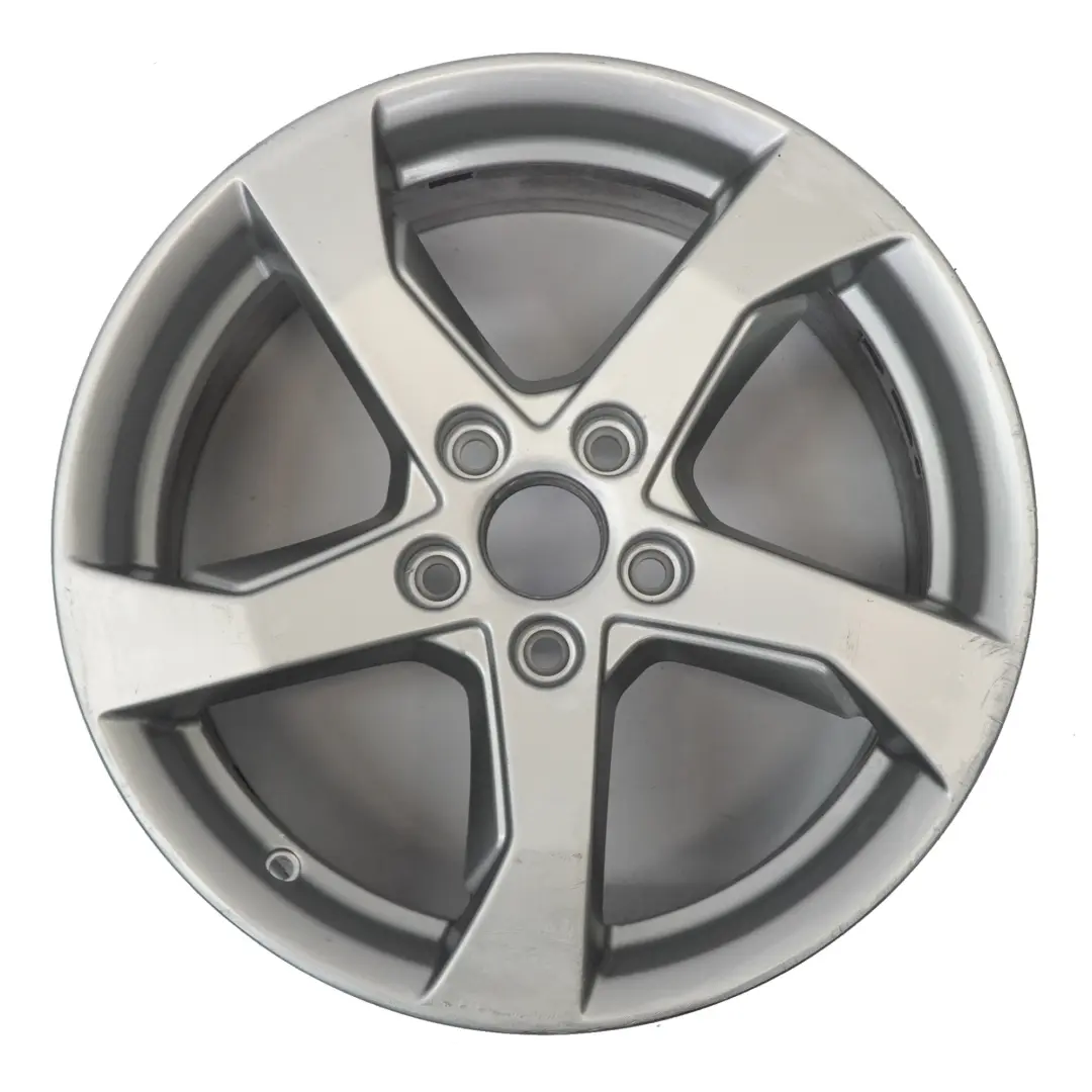 Audi A3 8V Silver Wheel Alloy Rim 17" ET:51 7,5J Star Spoke 8V0601025CT