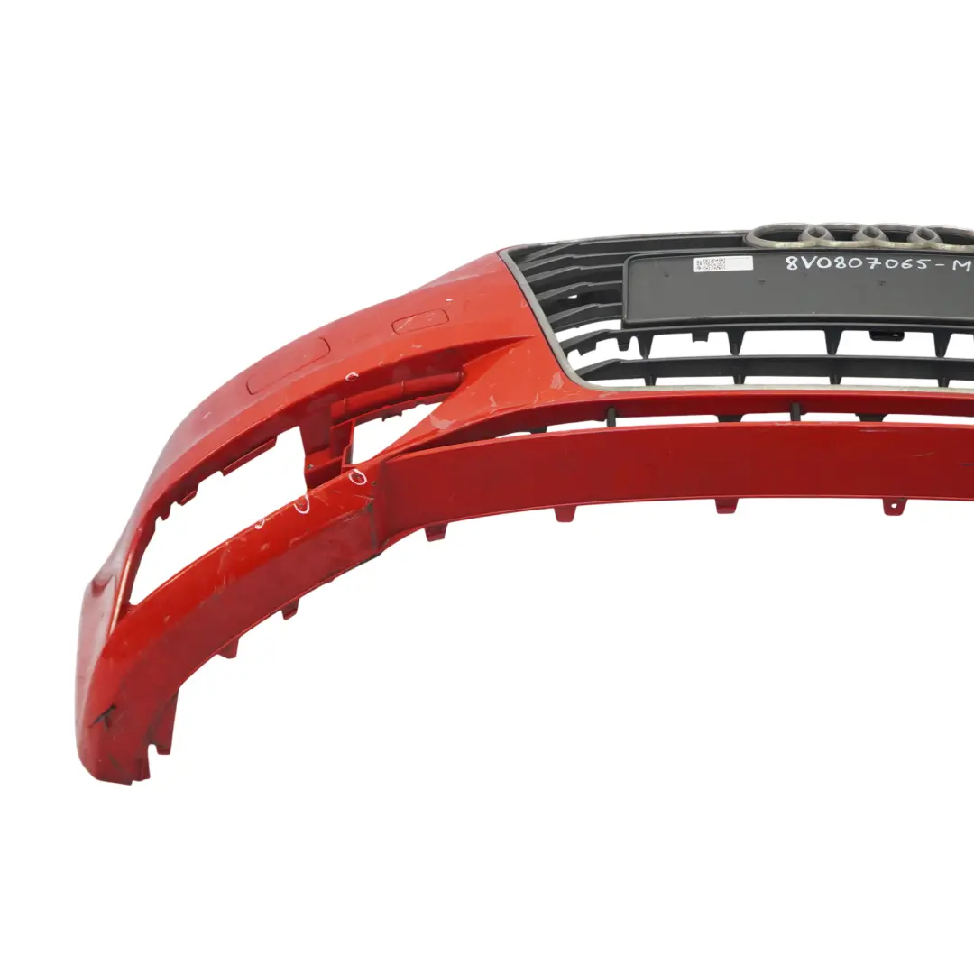 Audi A3 8V Front Bumper Trim Panel Cover Misano Red Pearl - Z3M