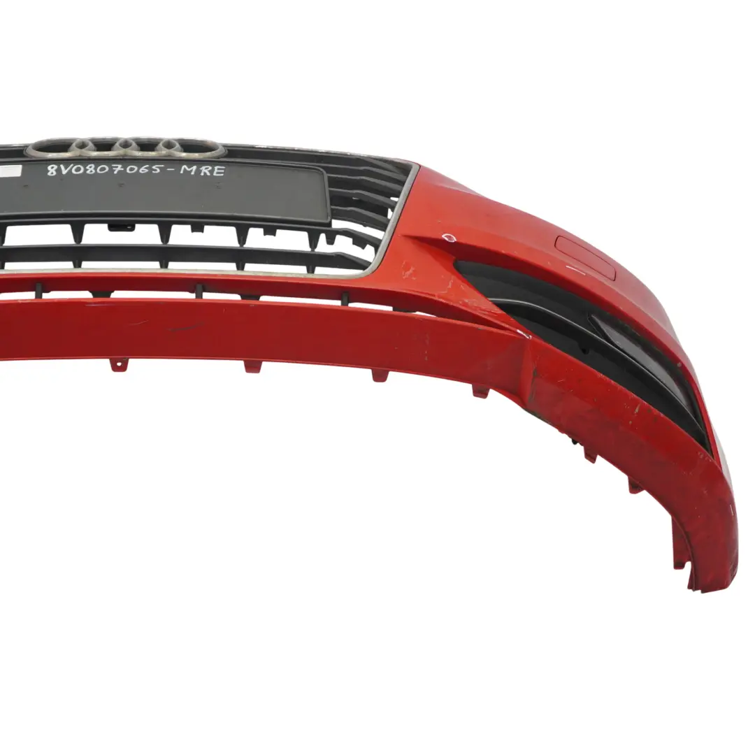 Audi A3 8V Front Bumper Trim Panel Cover Misano Red Pearl - Z3M