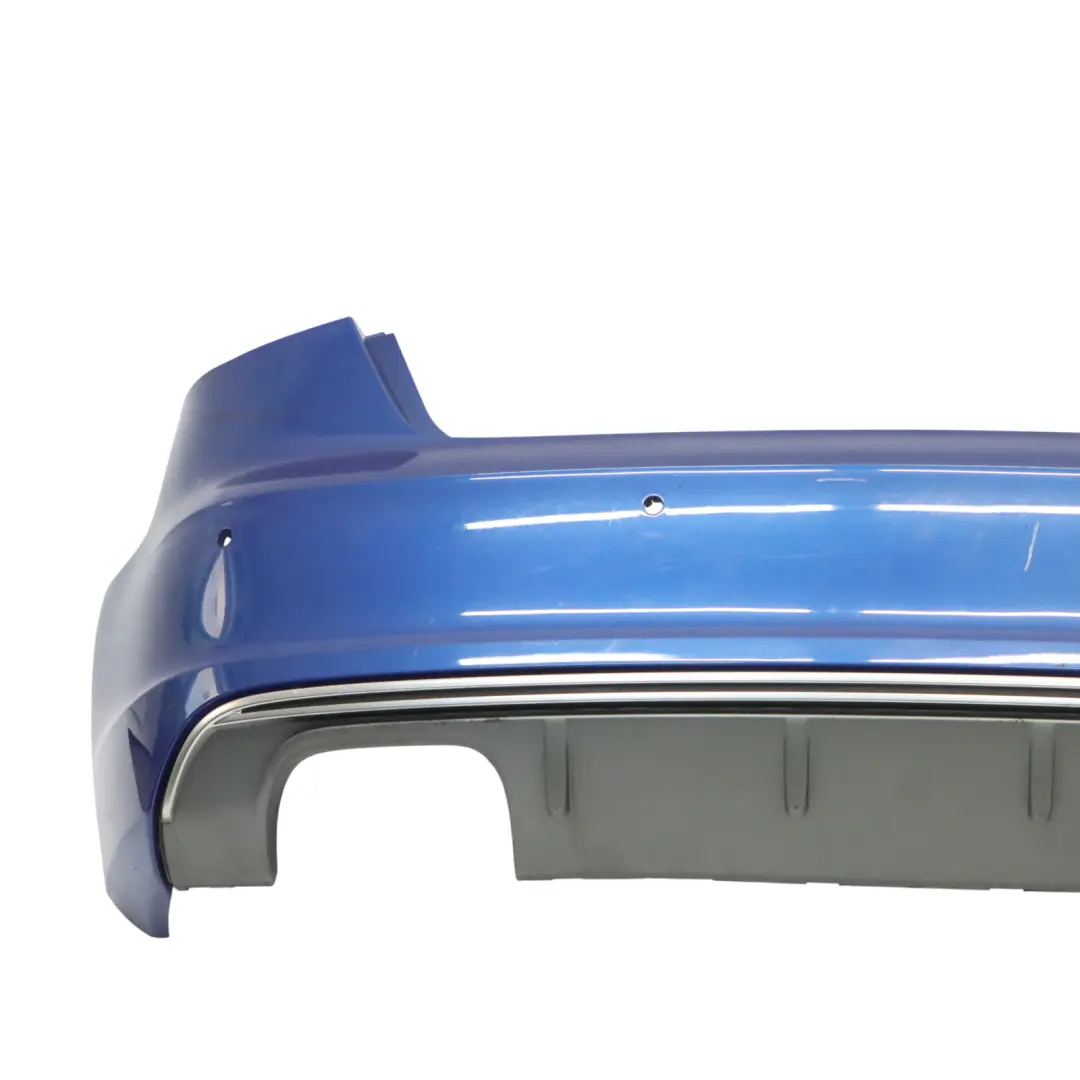 Audi S3 8V Rear Bumper Trim Panel Covering Sepang Blue Pearlscent - Y5Q