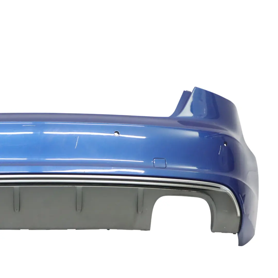 Audi S3 8V Rear Bumper Trim Panel Covering Sepang Blue Pearlscent - Y5Q