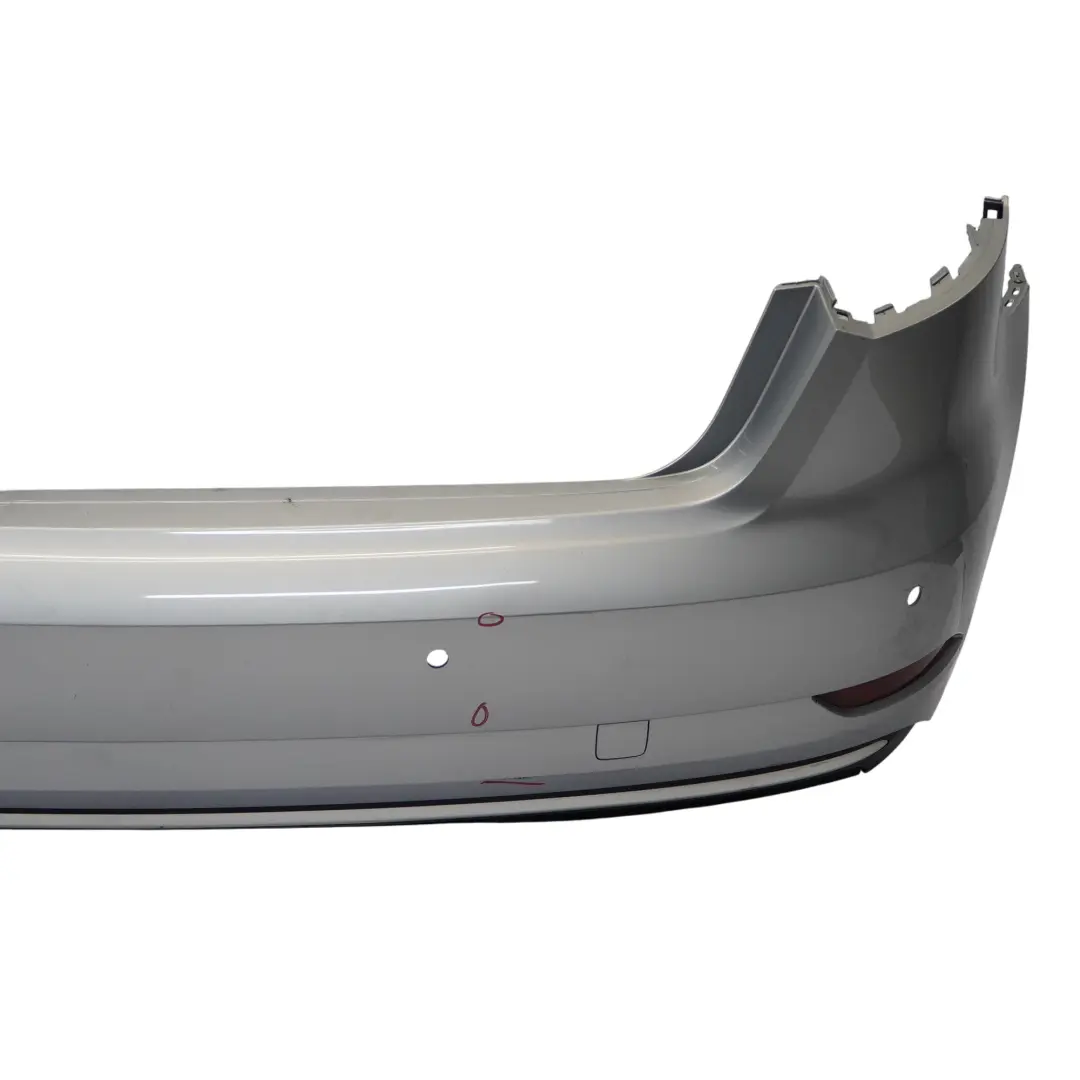 Audi A3 8V Rear Bumper Trim Panel Covering Foil Silver Metallic - Z7G