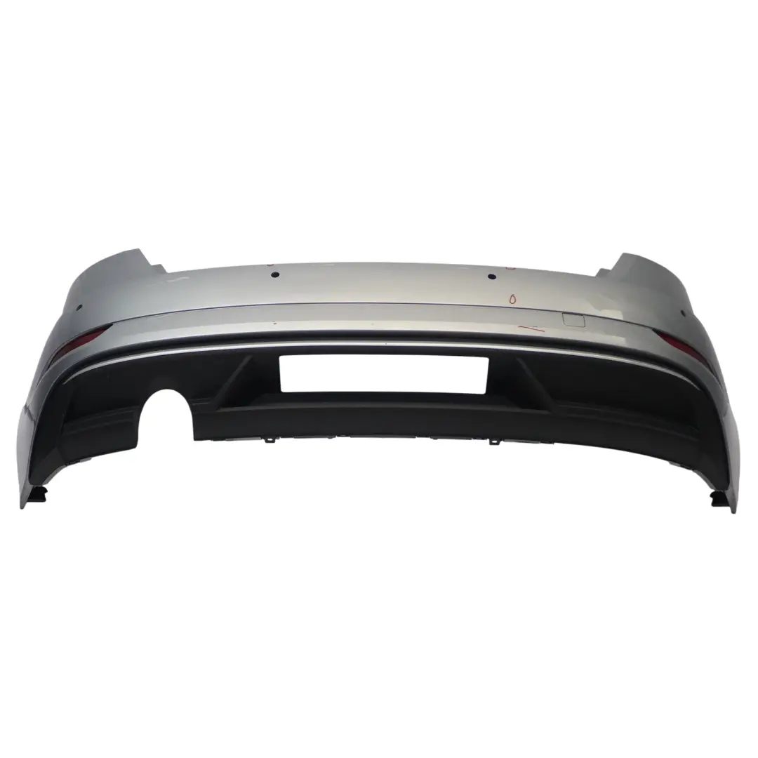 Audi A3 8V Rear Bumper Trim Panel Covering Foil Silver Metallic - Z7G