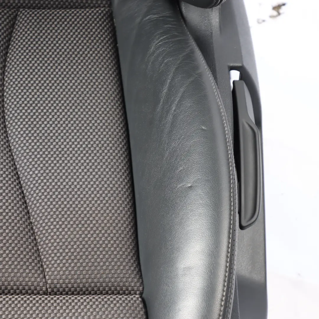 Audi A3 8V 5 Door Sport Seat Front Left N/S Interior Half Leather Black Grey