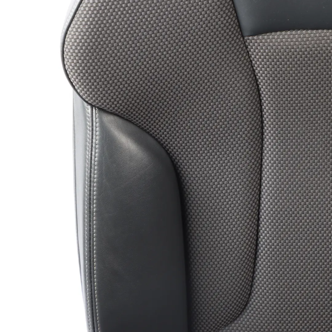 Audi A3 8V 5 Door Sport Seat Front Right O/S Interior Half Leather Black Grey